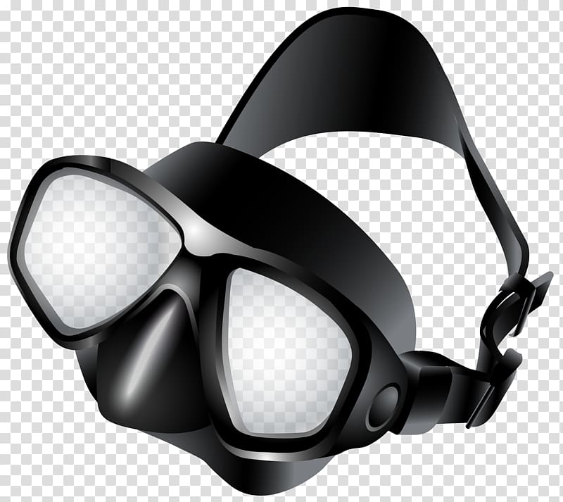 Diving snorkeling masks underwater. Goggles clipart diver