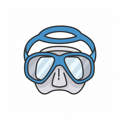 Goggles clipart diver.  tools trade colored
