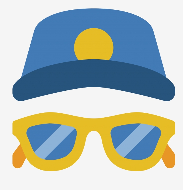 goggles clipart summer clothing