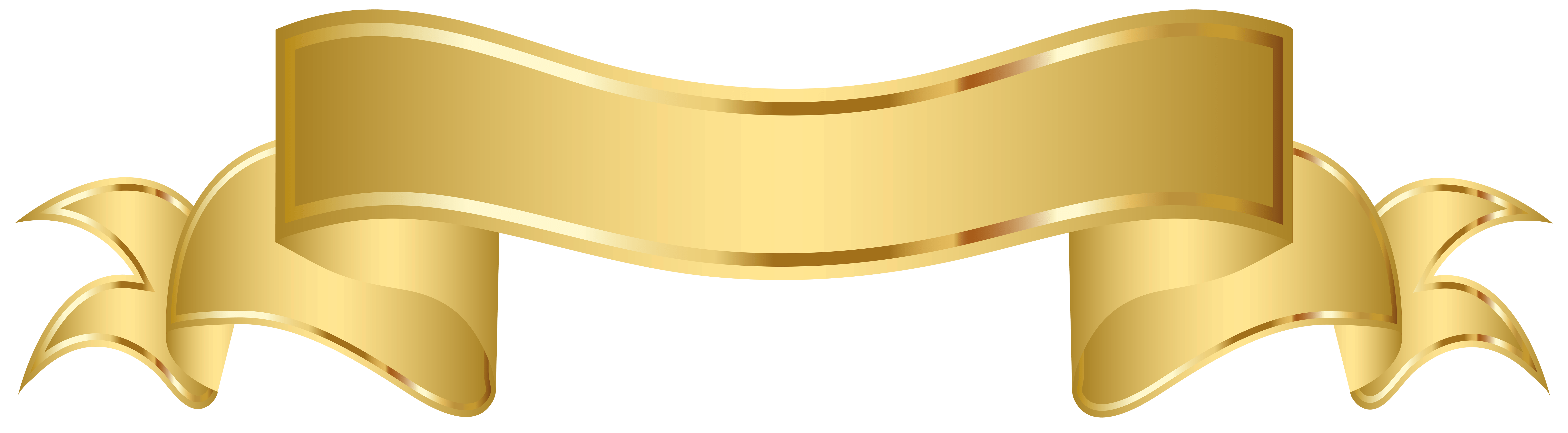 gold clipart banner