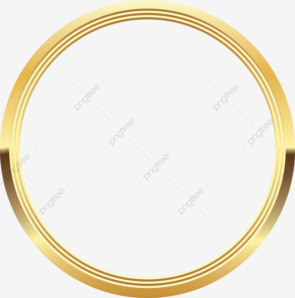 gold clipart circle