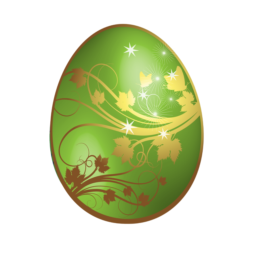 Gold clipart easter egg. Kawaii blog design h