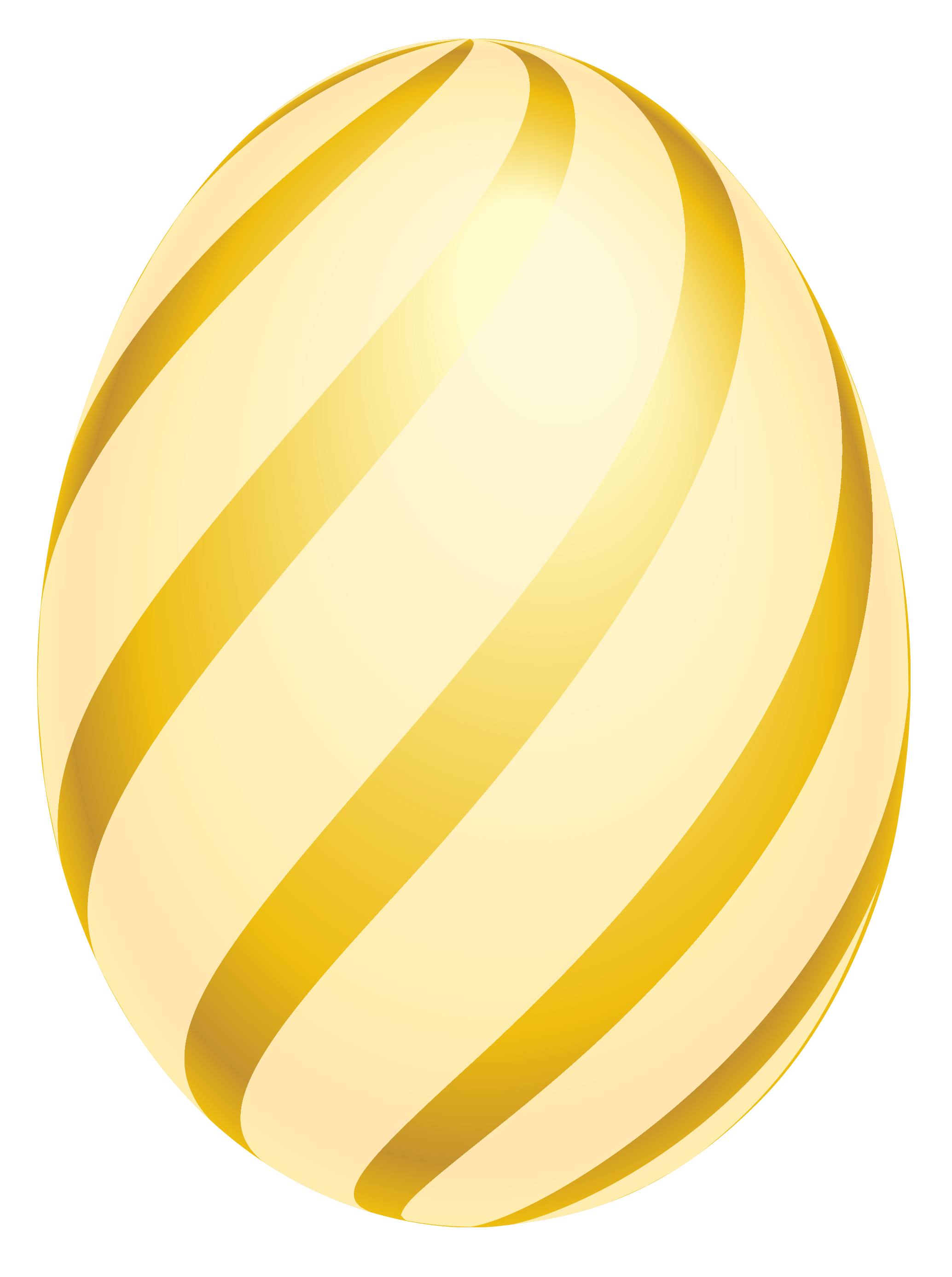 Gold clipart easter egg. Golden striped png picture