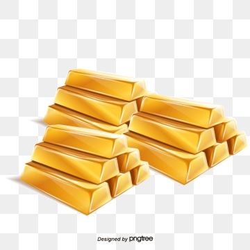 gold clipart gold brick