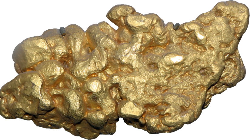 hillbilly clipart gold nugget