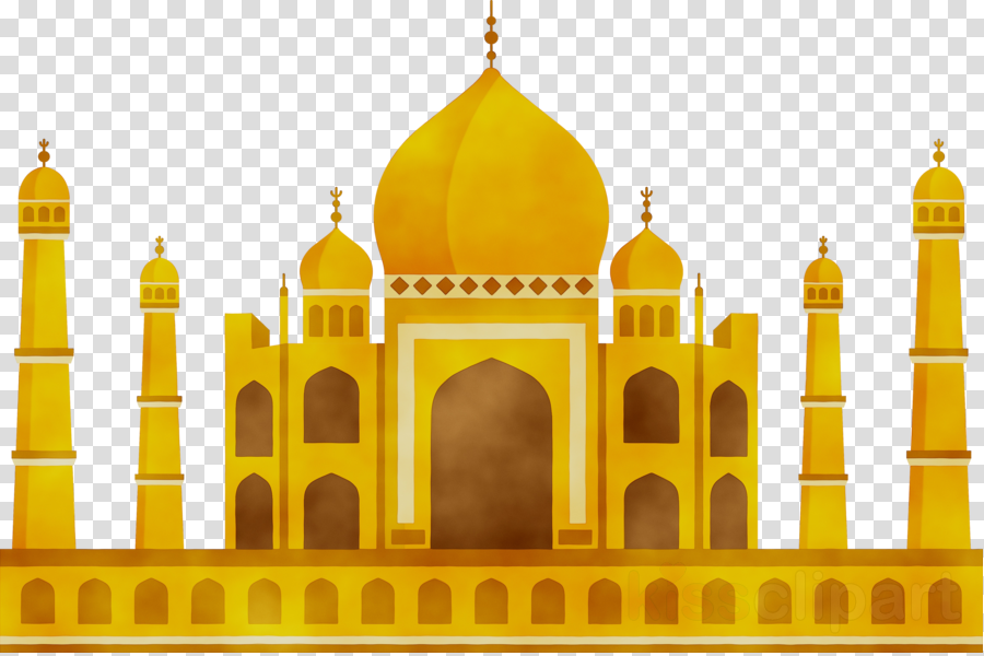 mosque clipart gold