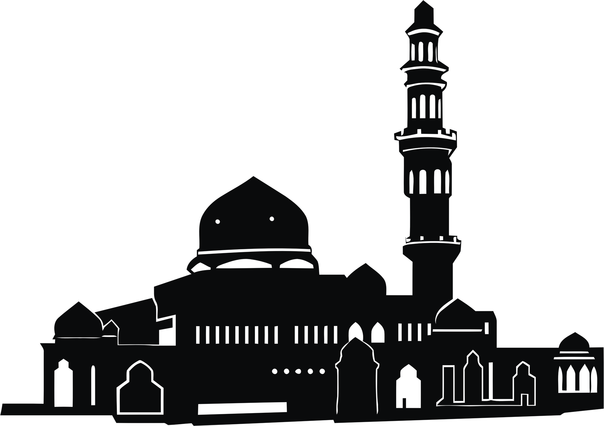 mosque clipart logo