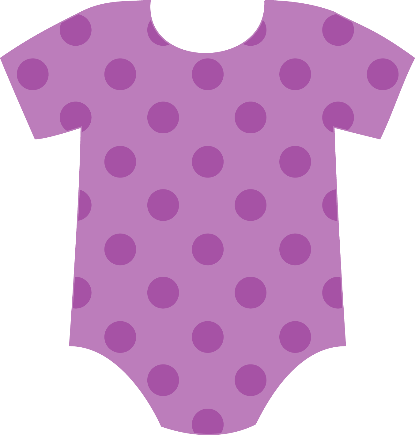 purple clipart onesie