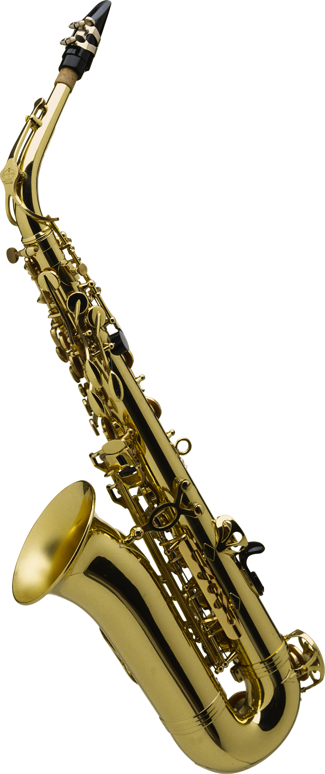 gold clipart saxophone
