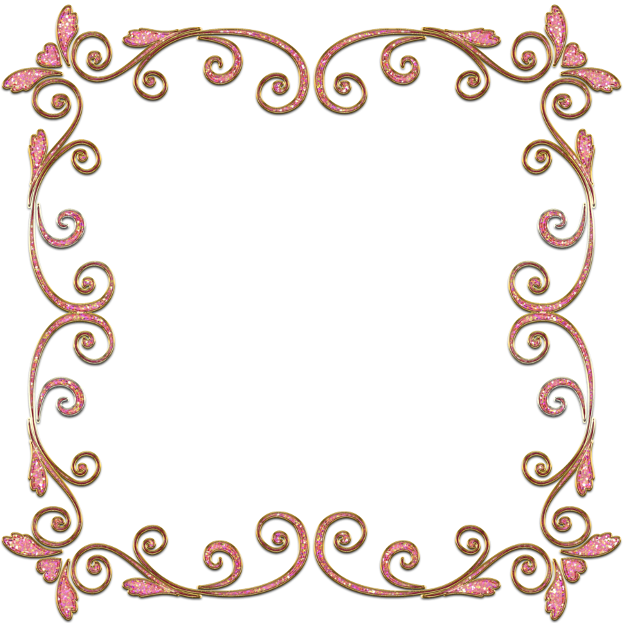 gold clipart scrollwork