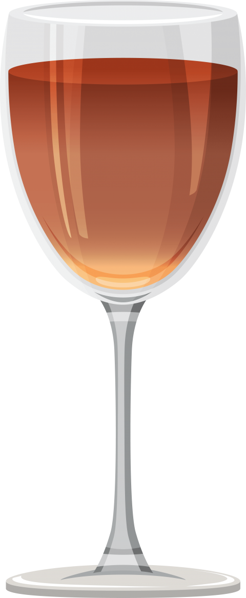 gold clipart wine glass