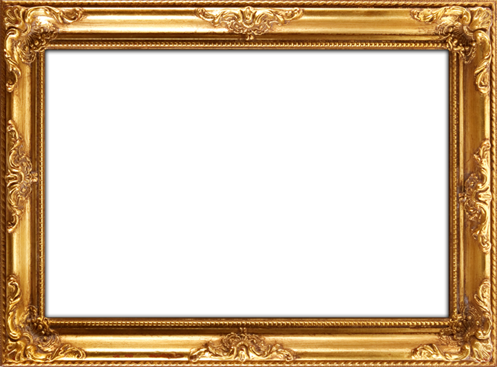 Golden frame png, Golden frame png Transparent FREE for download on