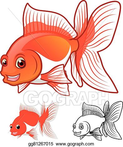 goldfish clipart character