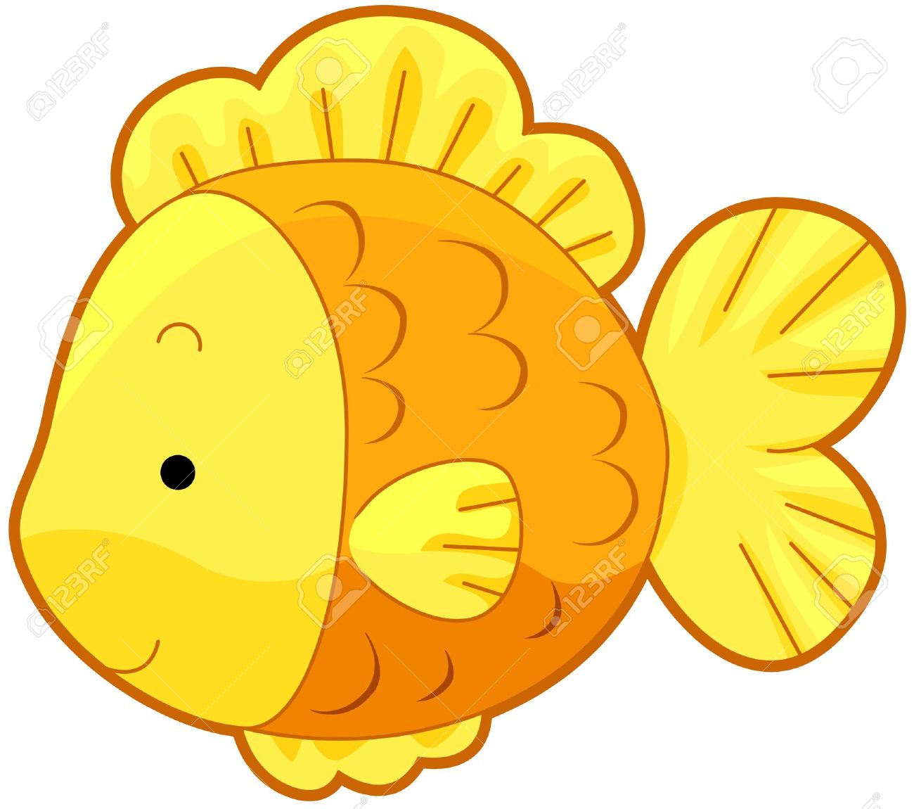 goldfish clipart comic