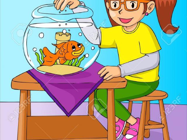 Free download clip art. Goldfish clipart feed the fish