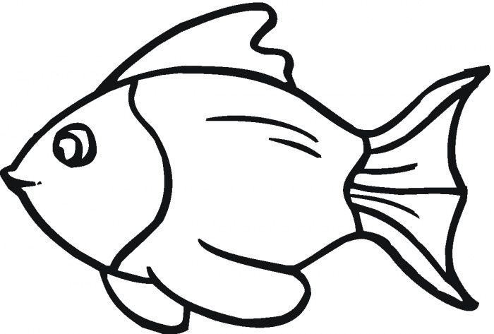 Goldfish clipart fishblack. Best photos of template