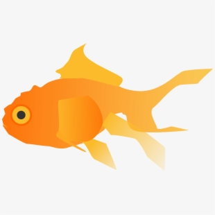 goldfish clipart glass object