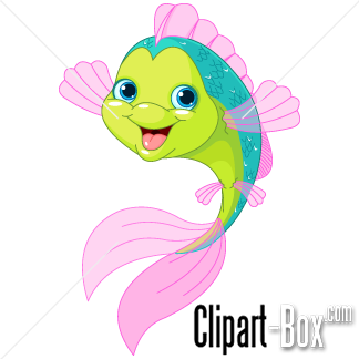 goldfish clipart happy