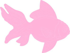 goldfish clipart pink
