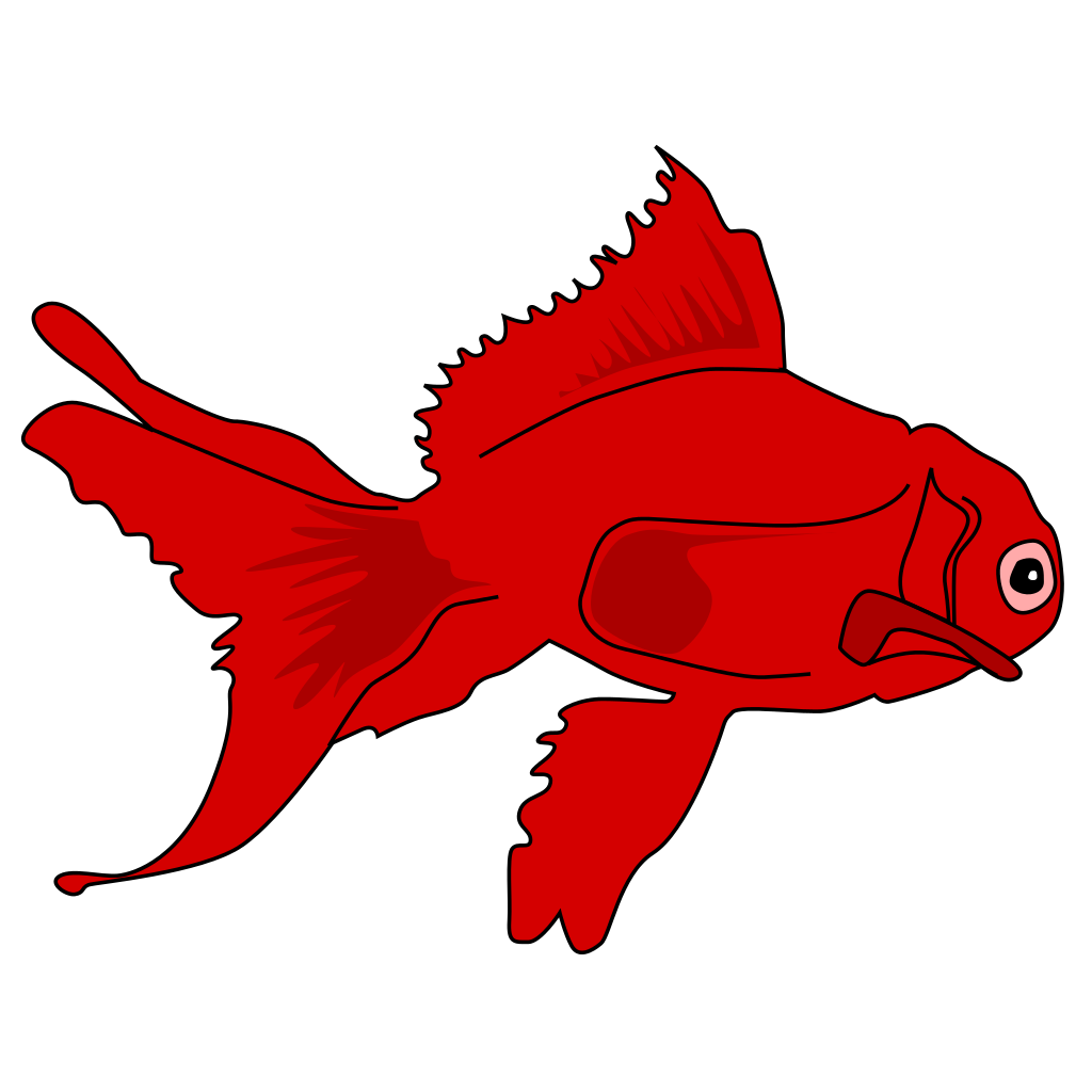 goldfish clipart poisson
