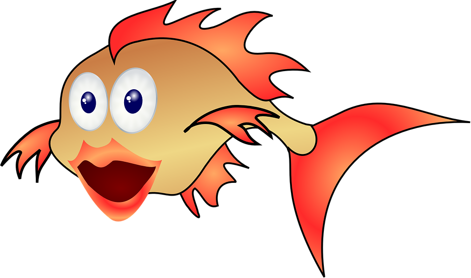 Goldfish clipart swimming animal.  cretsiz g r