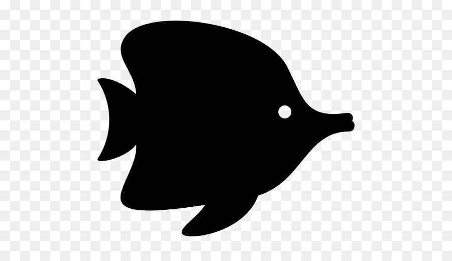silhouette clipart fish