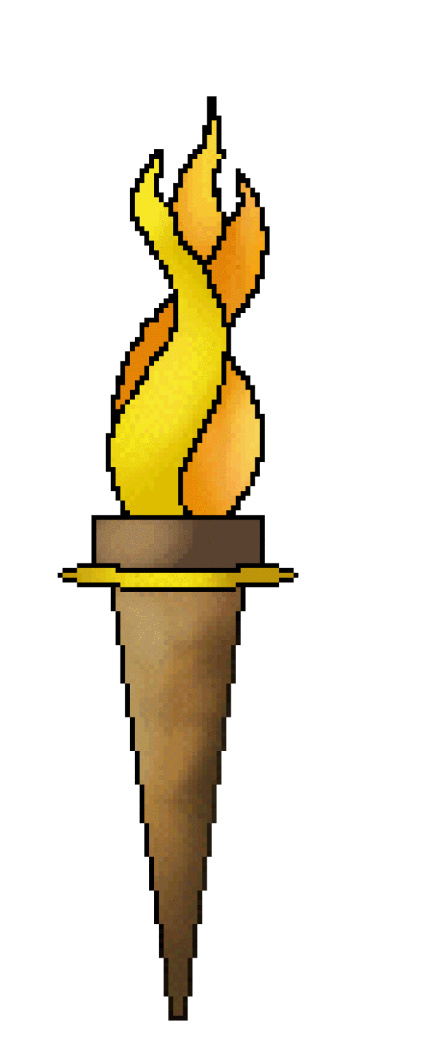 medal clipart winter olympic torch