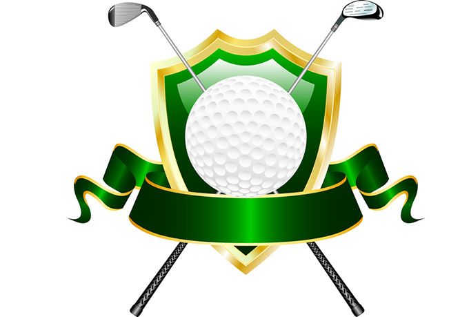 golf clipart banner