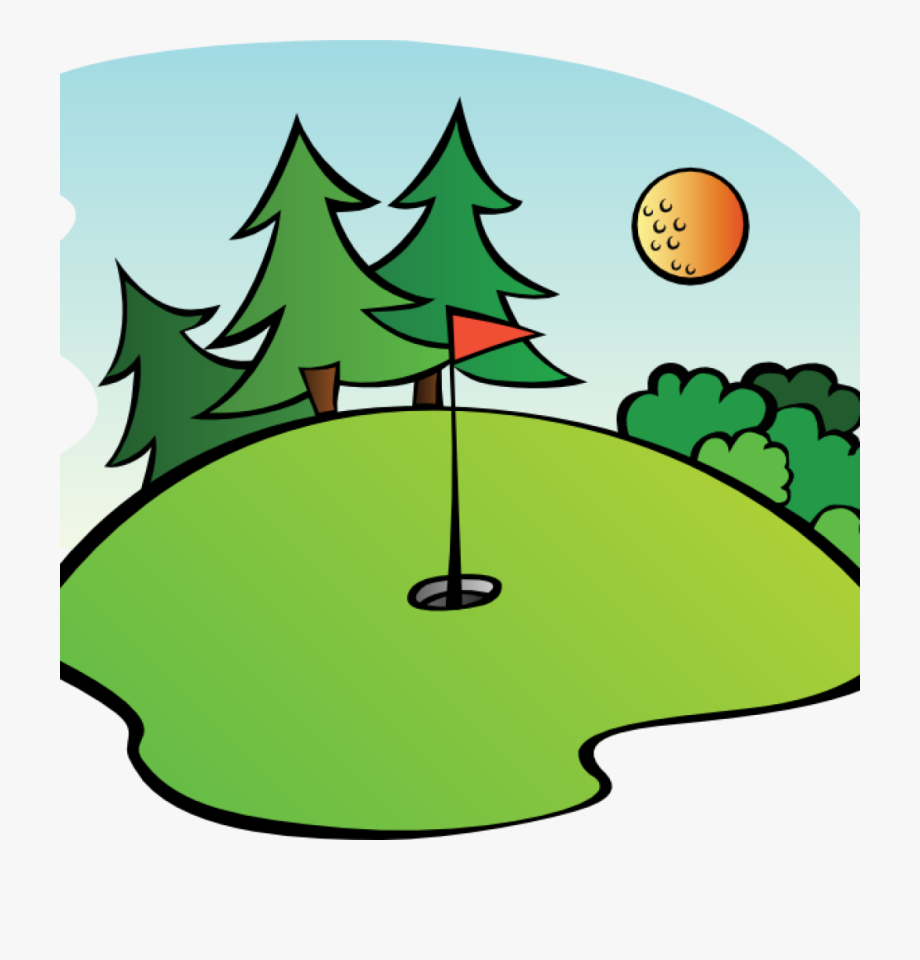 golf clipart cartoon