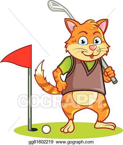 golf clipart cartoon animal