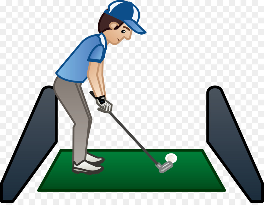 golfer clipart driving range