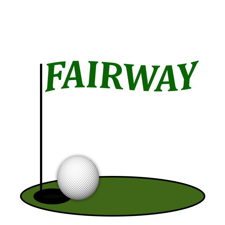 golf clipart fairway