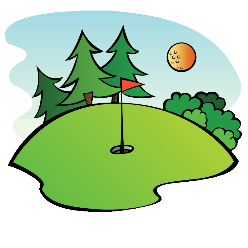 golf clipart golf clubhouse