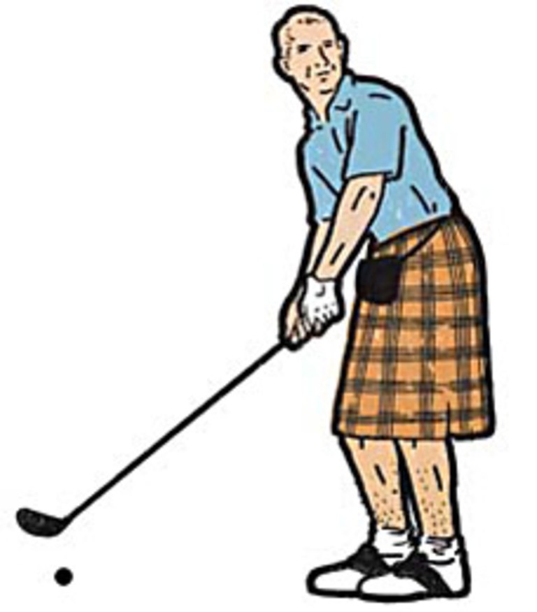 golfing clipart golf scottish