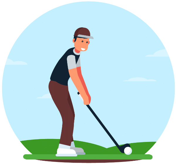 golf clipart golf swing