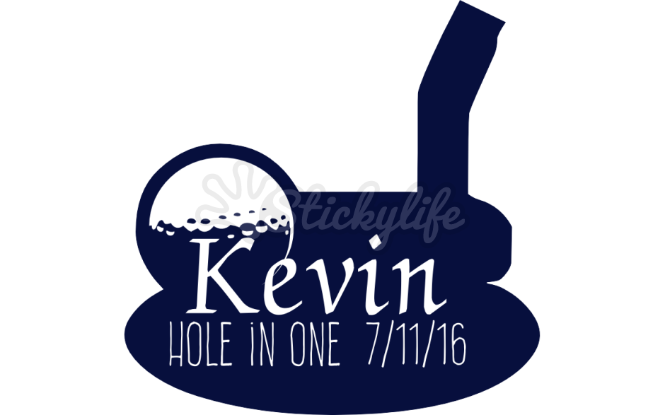 golf clipart hole in one
