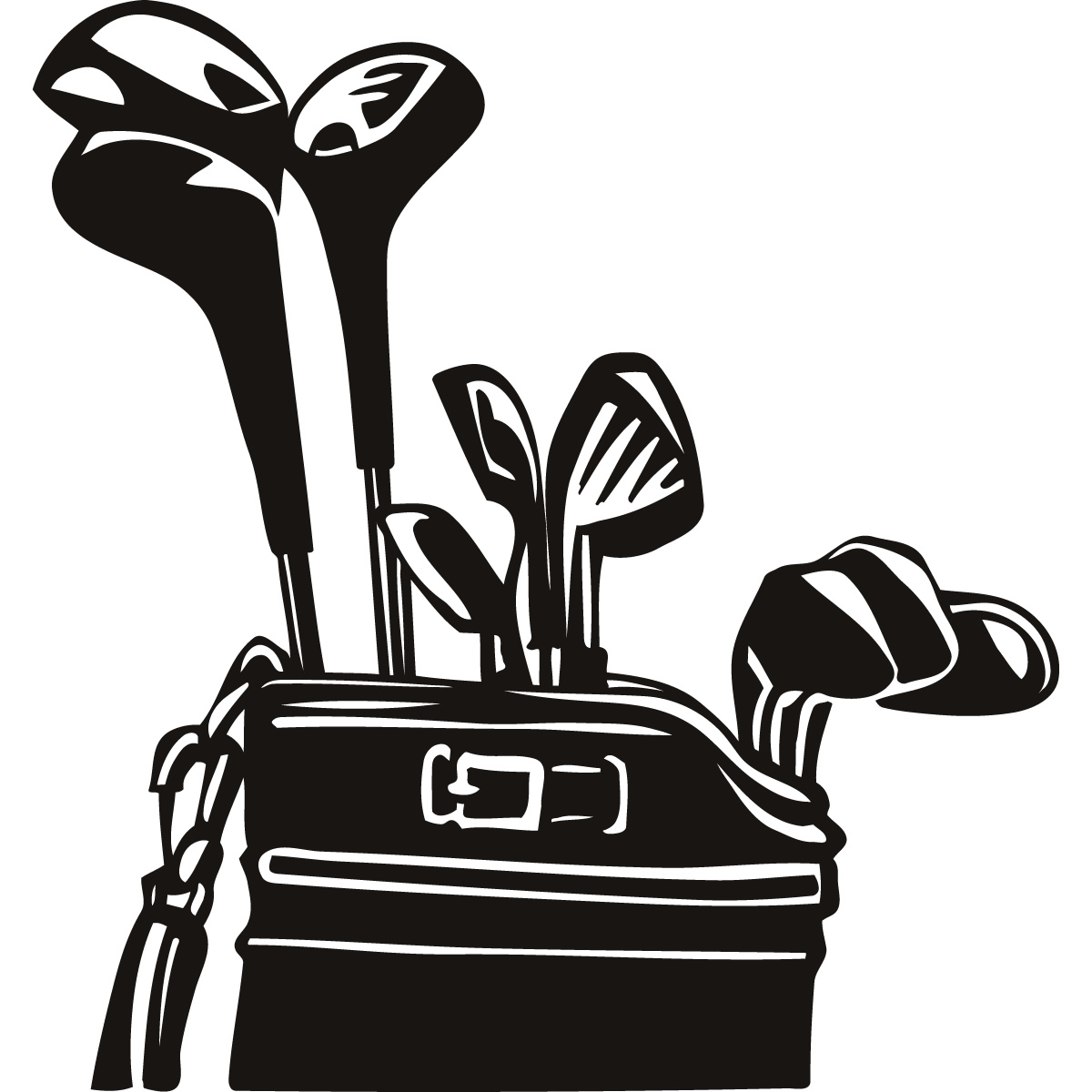 golf clipart kit