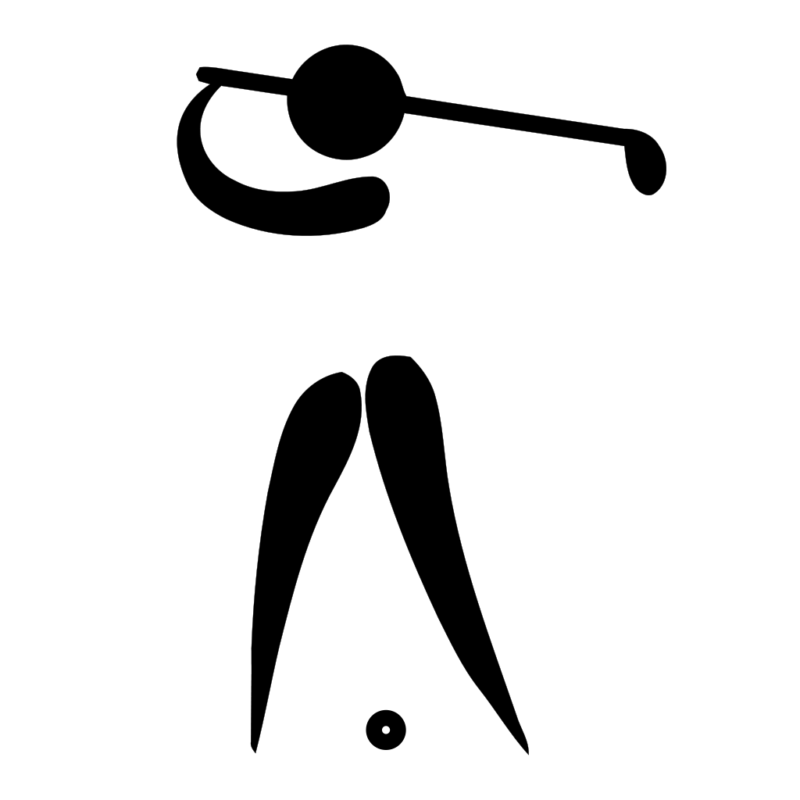 golf clipart logo
