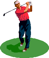 Golfing clipart men's. Free man golfer cliparts
