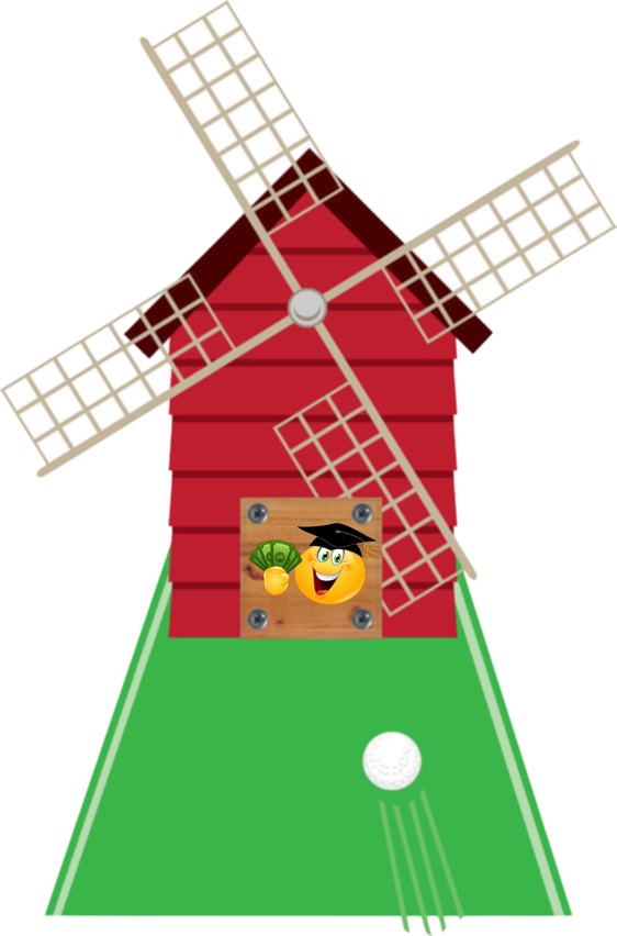 golf clipart windmill