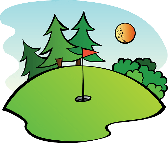 golfer clipart golf group