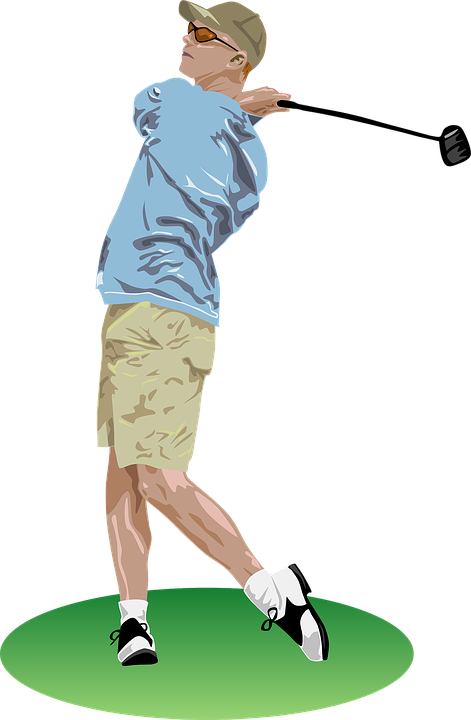 golfer clipart golf group