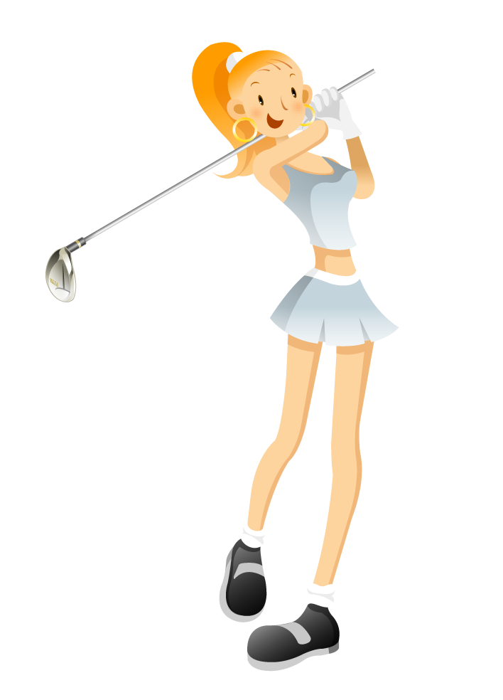 Golfing clipart golf shoe. Designer cartoon transprent png