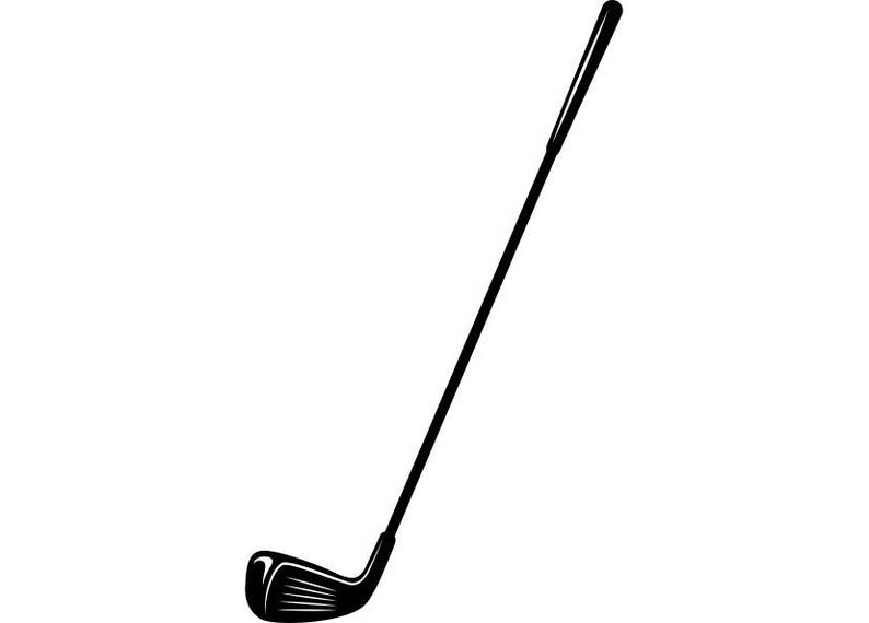 golfer clipart golf stick