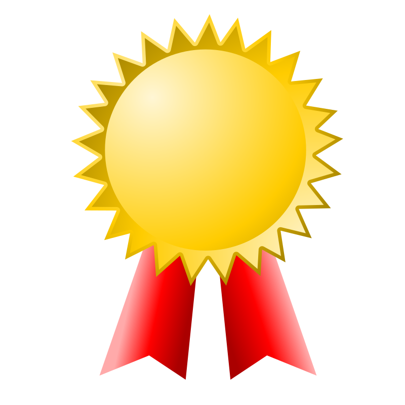 good clipart achievement award