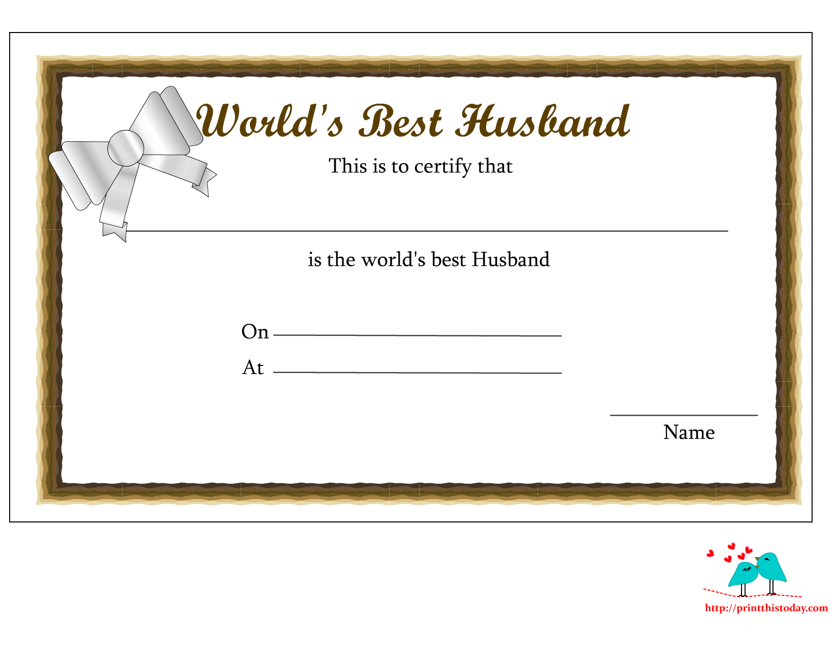 Free printable world s. Good clipart certificate