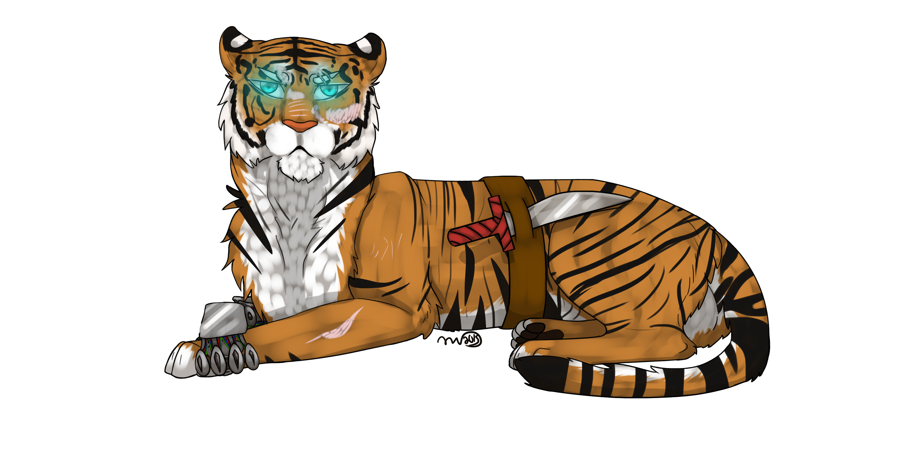 Taking art orders closed. Good clipart female tiger