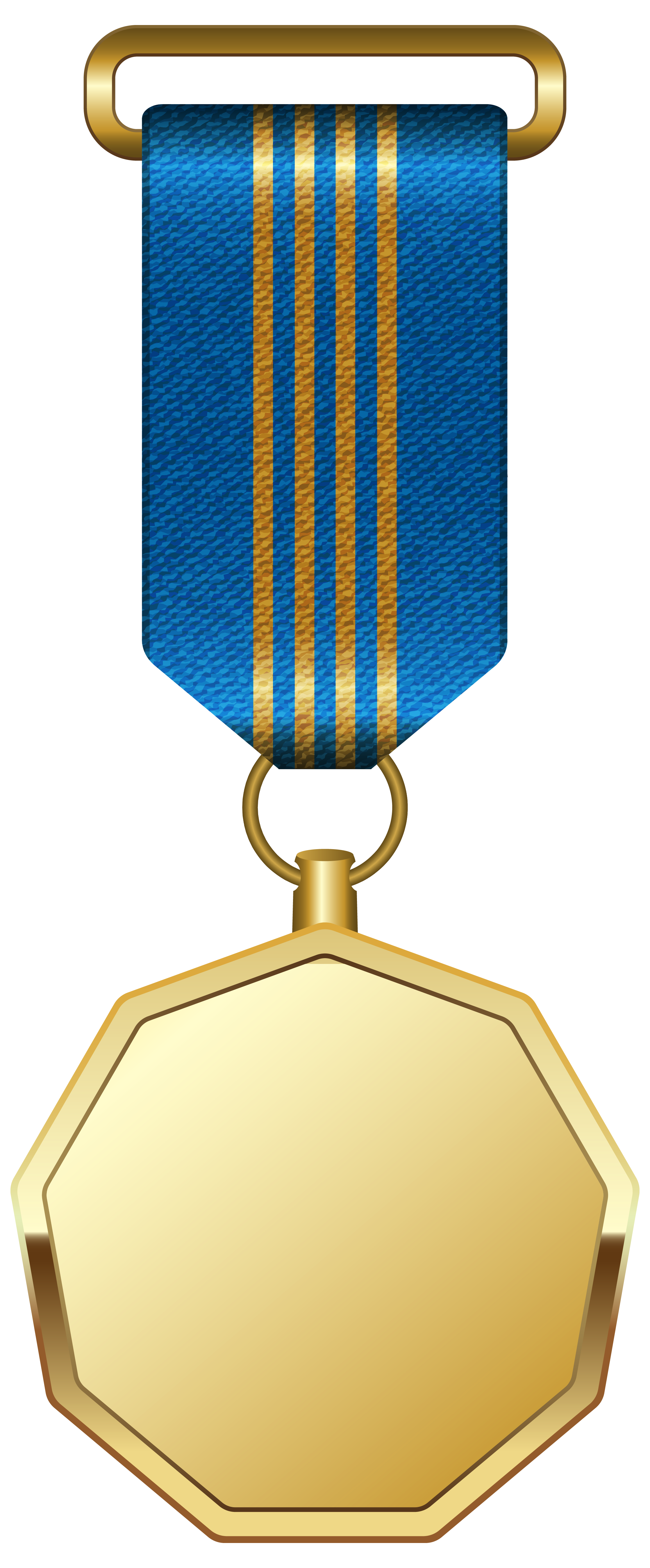 Podium clipart gold medal. With blue ribbon png