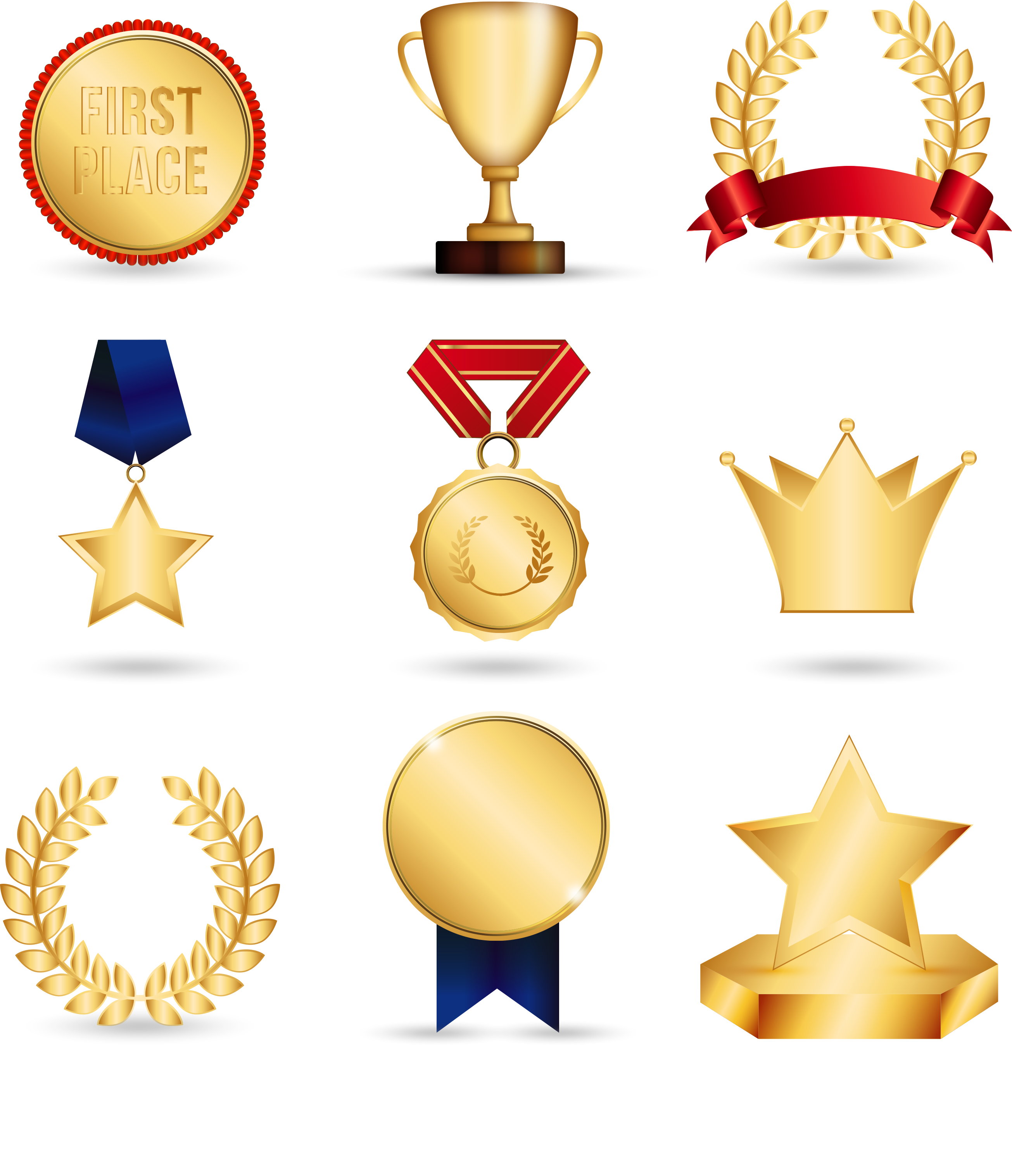 good clipart medal certificate