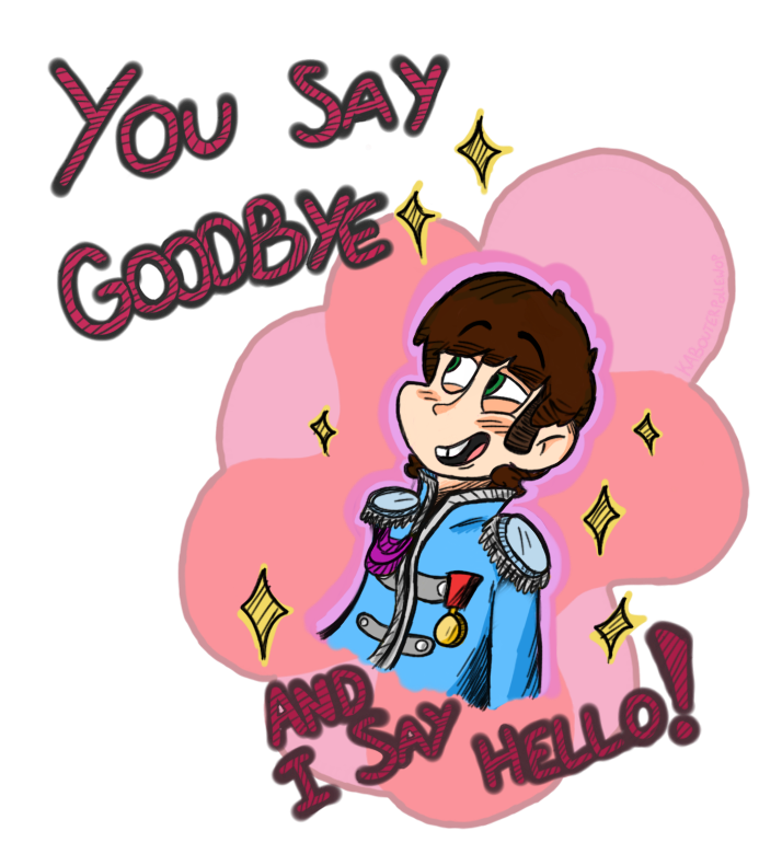 goodbye clipart doodle